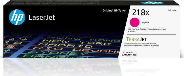 Main image of HP 218X High Yield Magenta Original LaserJet Toner Cartridge, ~2,500 pages