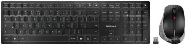 Main image of CHERRY DW 9500 SLIM Wireless Desktop w/ Bluetooth and RF Transmission JD9500US2