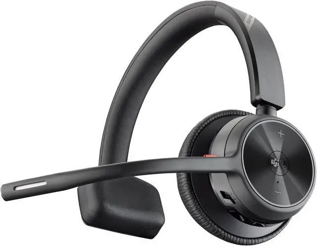 Alt view image 8 of 8 - Poly Voyager 4310-M Microsoft Teams Certified USB-A Headset +BT700 dongle TAA 7E2L7AAABA