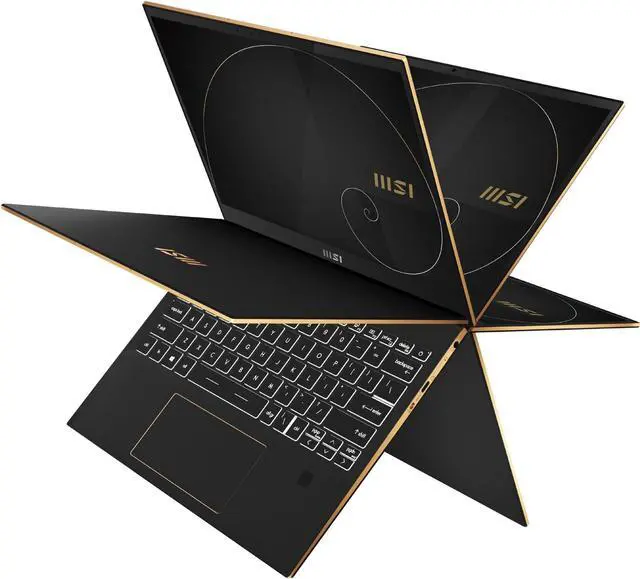 Alt view image 8 of 9 - MSI Summit E13 Flip Evo Laptop, Black, 13" FHD+, 120 Hz IPS Panel, Intel i7-1280P, Iris XE Graphics, 16 GB Memory, 1 TB SSD, Win 11 Pro, 3 year Warranty - Intel Chip - 1920 x 1200 - Windows 11 Pr