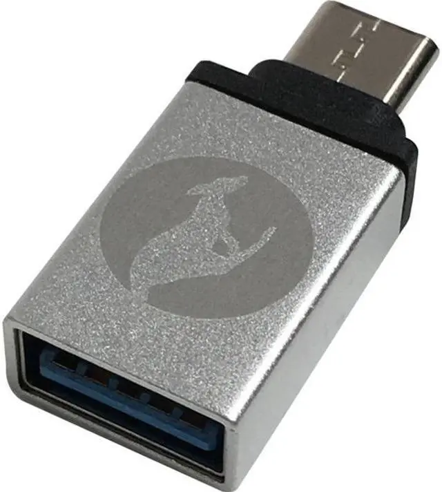 Alt view image 5 of 5 - Kanguru USB Type C to USB3.0 Adapter USBCADAPTER2PK