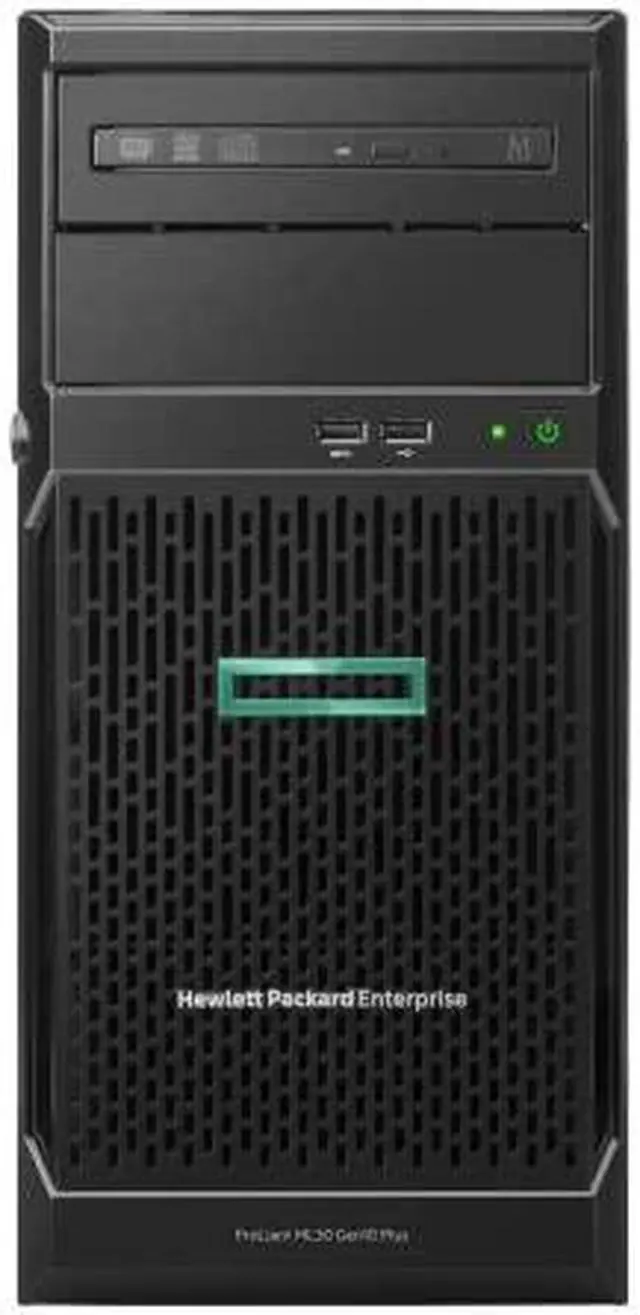 Alt view image 5 of 5 - HPE ProLiant ML30 Gen10 Plus Tower Server with One Intel Xeon E-2314 Processor, 16 GB Memory, 4 Large Form Factor Non-hot-plug Chassis, and One 350w Non-hot-plug Power Supply