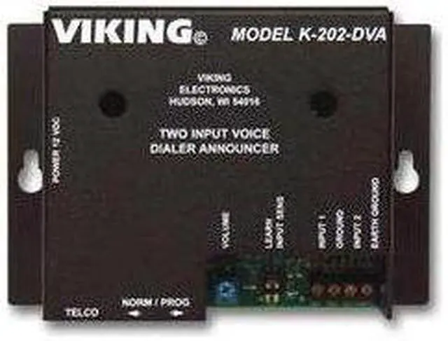 Alt view image 14 of 14 - Viking Electronics - K-202-DVA - Viking Electronics K-202-DVA Alarm Voice/Pager Dialer