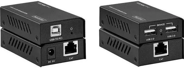 Alt view image 5 of 7 - Kanex Pro USB 2.0 Extender Over Cat6 100 Meters,EXT-USB250M