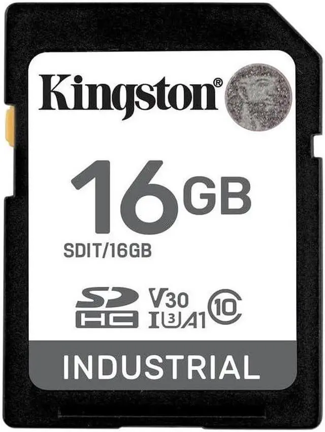 Alt view image 4 of 4 - Kingston 16GB Industrial SD Memory Card UHS-I U3 V30 A1 Ideal for Extreme Conditions SDIT/16GB