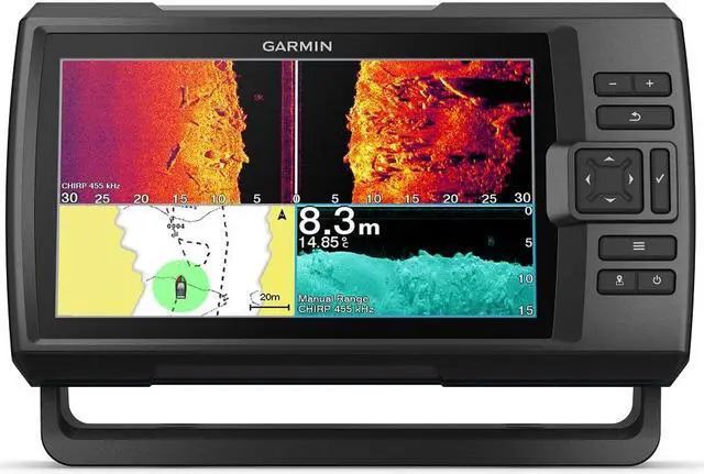 Alt view image 9 of 16 - GARMIN STRIKER VIVID 9SV 9 FISHFINDER GPS TRACK PLOTTER WITH GT52 NOT A CHART PLOTTER