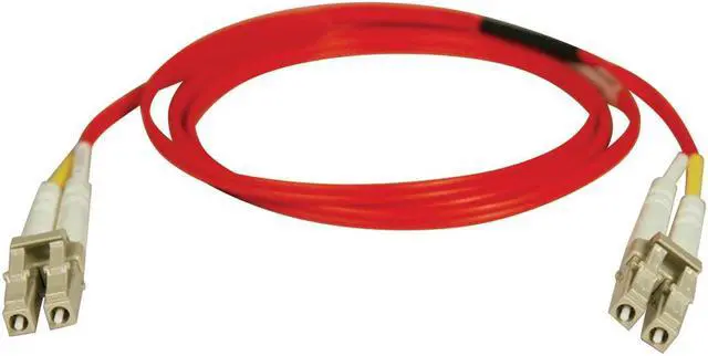 Alt view image 9 of 9 - Tripp Lite N320-15M-RD Duplex Multimode 62.5/125 Red Fiber Optic Patch Cable LC/LC - 15M (50feet)