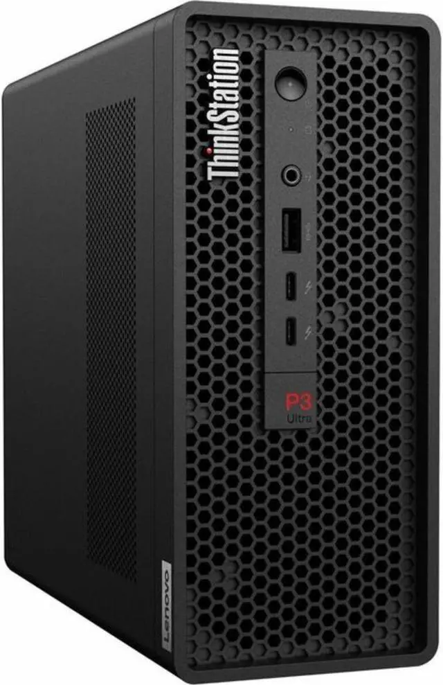 Alt view image 8 of 8 - Lenovo ThinkStation P3 30HA001DUS Workstation - Intel Core i5 13th Gen i5-13600K - 16 GB - 512 GB SSD - Mini-tower - Intel W680 Chip - Windows 11 Pro - NVMe Controller - English Keyboard - Gigabit Eth