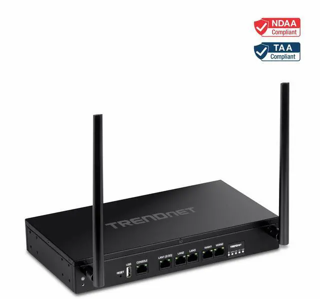 Alt view image 14 of 20 - TRENDnet TEW-929DRU, AX1800 Dual-Band WiFi 6 Gigabit Dual-WAN VPN SMB Router
