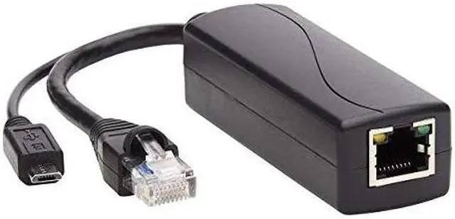 Alt view image 18 of 18 - Tripp Lite NPOE-SPL-G-5VMU PoE to USB Micro-B and RJ45 Active Splitter
