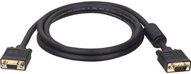 Alt view image 11 of 12 - Tripp Lite VGA Coax High-Resolution Monitor Extension Cable with RGB Coax (HD15 M/F), 2048 x 1536 1080p, 15 ft. (P500-015 )