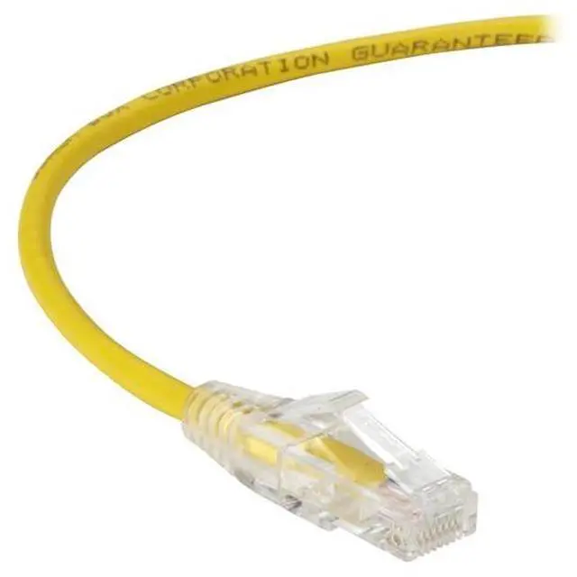Alt view image 5 of 7 - BLACK BOX C6APC28-YL-04 CAT6A 500-MHZ SNAGLESS 28AWG STRANDED ETHERNET PATCH CABLE - UNSHIELDED (UTP), C