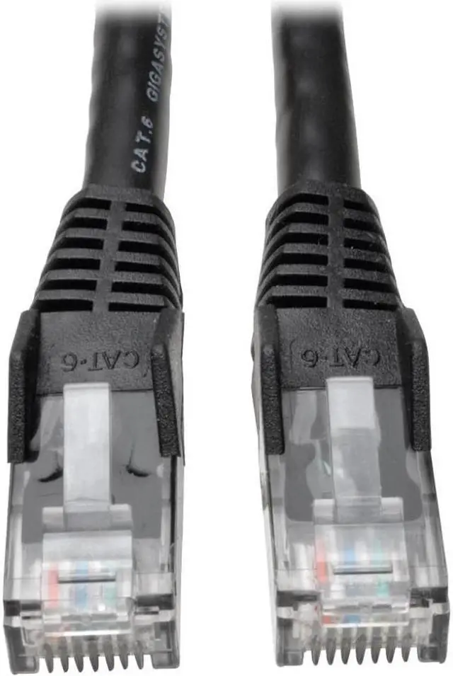 Alt view image 11 of 11 - Tripp Lite N201-075-BK Cat6 Gigabit Ethernet Gbe Snagless Molded Patch Cable Utp Black Rj45 M/M 75Ft 75 - Patch Cable - Rj-45 (M) To Rj-45 (M) - 75 Ft - Utp - Cat 6 - Molded, Snagless, Stranded - Black