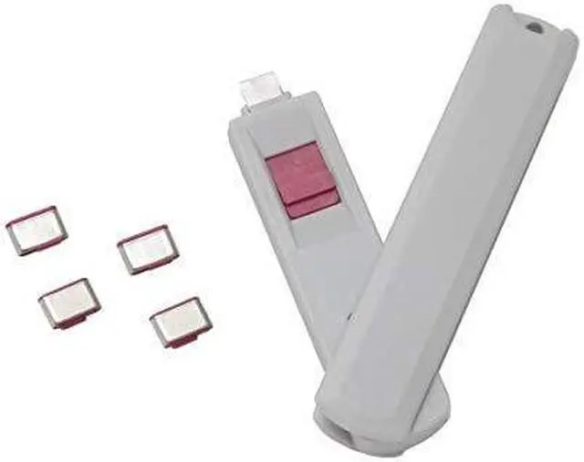 Alt view image 3 of 3 - Syba 4 Piece USB-C Type-C Port Blocker with Removal Tool SY-ACC20222