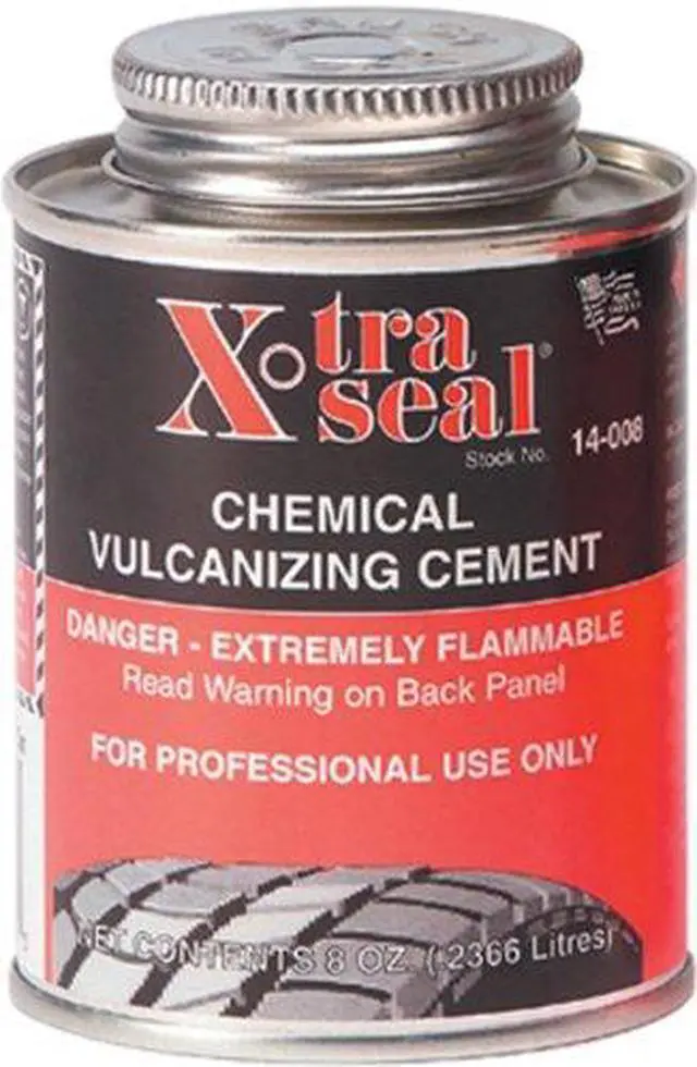 Alt view image 2 of 2 - XTRA SEAL - Chemical Vulcanizing Cement Flammable 8Oz (TI210)