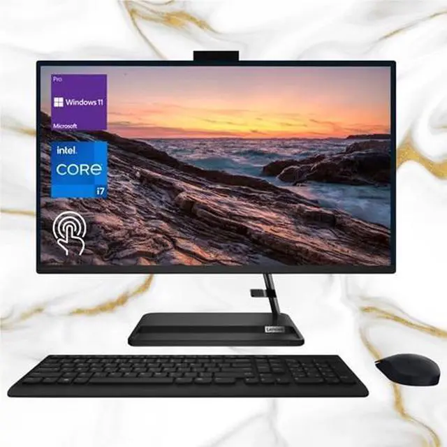 Main image of Lenovo IdeaCentre 3 27IAP7 27" Touch AIO Computer i7-13620H 32GB 1TB SSD W11H