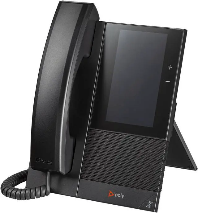 Main image of Poly CCX 500 Corded Bluetooth Desktop IP Phone Black 82Z76AA