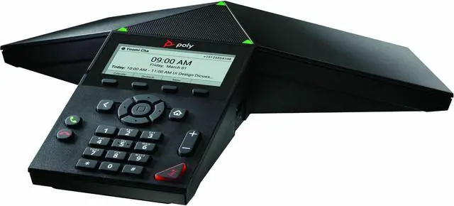 Alt view image 5 of 5 - Poly Trio 8300 IP Conference Station w/LCD Display, Black TAA POE-E 849A2AA#ABA