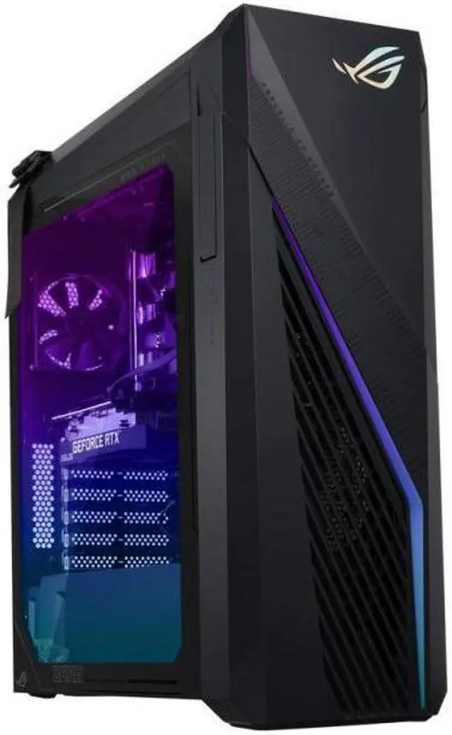 Alt view image 6 of 20 - ASUS ROG Strix G15 Gaming Desktop AMD Ryzen 7 7700X 16GB RAM 1TB SSD NVIDIA GeForce RTX 4060Ti 8GB Star Black - AMD Ryzen 7 7700X (Octa-Core) - NVIDIA GeForce RTX 4060 Ti - 8GB RAM - 1TB SSD - Include