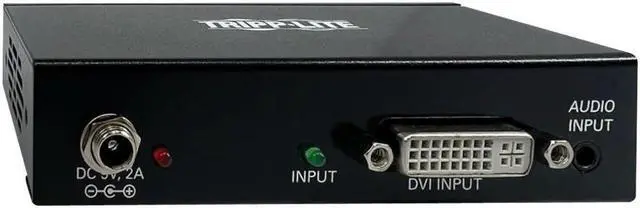 Alt view image 5 of 5 - Tripp Lite 2-Port DVI Splitter, 1080p @ 60Hz Quality, 1 DVI-D to 2 DVI-D Displays, International Plug Adapters for North America EU UK & Australia, TAA Compliant, 1-Year Warranty (B116-002A-INT)