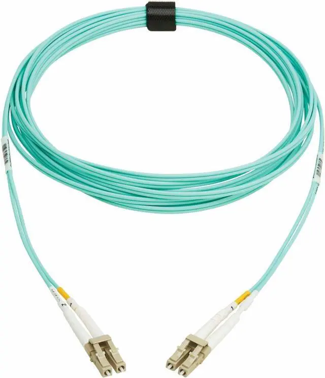 Main image of Tripp Lite 10m LC/LC OM4 Fiber Optic Cable Aqua N820-10M-OM4TAA