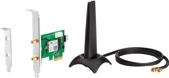 Alt view image 3 of 4 - HP AX210 IEEE 802.11ax Bluetooth 5.2 Tri Band Wi-Fi/Bluetooth Combo Adapter for Workstation Model 340L7AA
