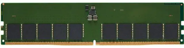 Main image of Kingston 32GB DDR5 SDRAM Memory Module - For Workstation - 32 GB - DDR5-4800/PC5-38400 DDR5 SDRAM - 4800 MHz Dual-rank Memory - CL40 - 1.10 V - ECC - Unbuffered - 288-pin - DIMM - KTD-PE548E-32G