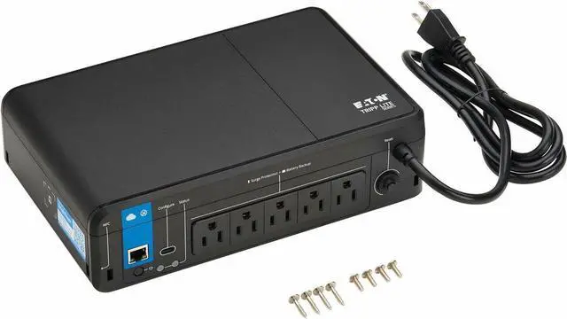 Alt view image 8 of 8 - Tripp Lite 850VA 450W 120V Standby Cloud-Connected UPS with Remote Monitoring