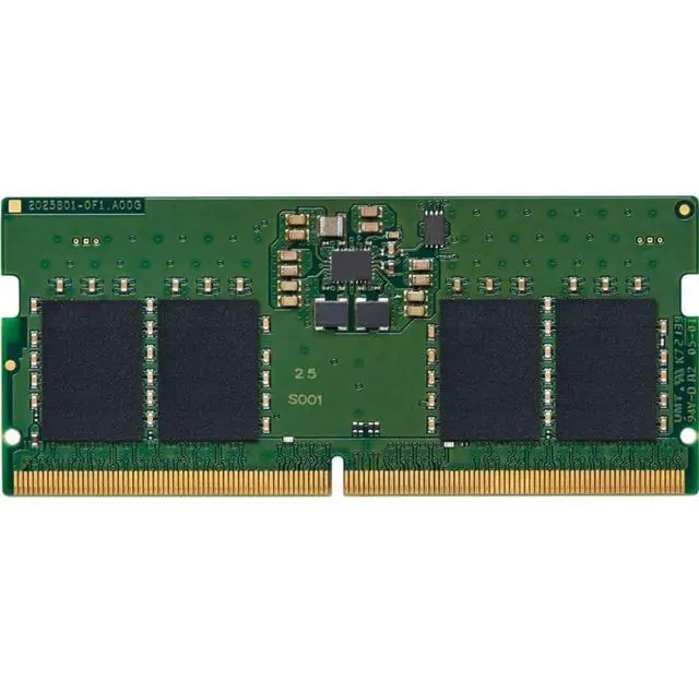 Main image of Kingston 8GB DDR5 SDRAM Memory Module - For Notebook - 8 GB - DDR5-5600/PC5-44800 DDR5 SDRAM - 5600 MHz Single-rank Memory - CL46 - 1.10 V - Non-ECC - Unbuffered - 262-pin - SoDIMM