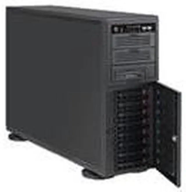 Alt view image 3 of 3 - Supermicro SC743 AC-668B - tower - 4U - extended ATX