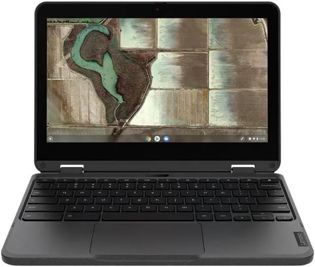 Alt view image 11 of 15 - Lenovo 500e Chromebook Gen 3 82JB000WUS LTE, UMTS, UMTS 11.6" Touchscreen Convertible 2 in 1 Chromebook - HD - 1366 x 768 - Intel Celeron N5100 Quad-core (4 Core) 1.10 GHz - 8 GB Total RAM - 64 G