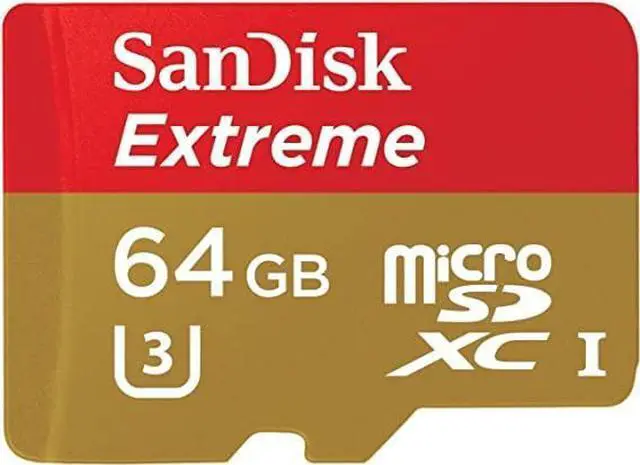 Alt view image 5 of 16 - SanDisk Extreme 64 GB Class 10/UHS-I U3 V30 microSDXC SDSQXAH064GAN6MA