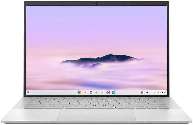 Alt view image 8 of 9 - Asus ExpertBook CX54 Chromebook Plus Enterprise CX5400 CX5403CMA-DB562 14" Chromebook - WQXGA - Intel Core Ultra 5 115U - 16 GB - 512 GB SSD - Fog Silver - Intel Chip - 2560 x 1600 - ChromeOS - I