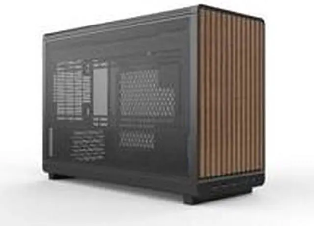 Alt view image 8 of 8 - LIAN LI A3- mATX-WD Black Wood front panel  SPCC M-ATX / ITX Computer Case ------ A3- mATX-WD Black