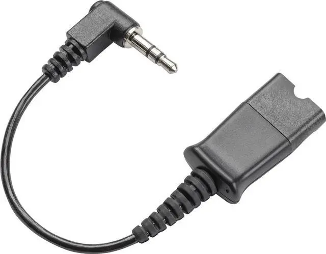 Alt view image 2 of 2 - Poly Mini-phone/Quick Disconnect Audio Cable 85Q37AA
