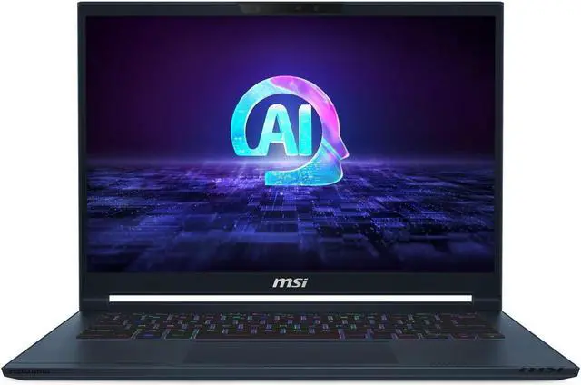 Alt view image 15 of 16 - MSI Stealth 14 AI Studio A1V Stealth 14 AI Studio A1VGG-089US 14" Gaming Notebook - 2.8K - Intel Core Ultra 9 185H - 64 GB - 1 TB SSD - Star Blue - Intel Chip - 2880 x 1800 - Windows 11 Pro - NVI
