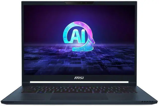 Alt view image 13 of 19 - MSI Stealth AI 14 in 165Hz Gaming Laptop - Intel Core Ultra9-185H - 32GB - 1TB SSD - Windows 11 Pro - NVIDIA GeForce RTX 4060 with 8 GB - Webcam - IEEE 802.11be Wireless   STEALTH14A1091