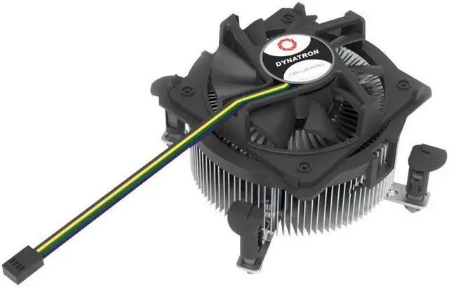 Alt view image 2 of 2 - Dynatron Q10 2U Aluminum Radial Fin Heat Sink with Copper Core for LGA 1700 Processor