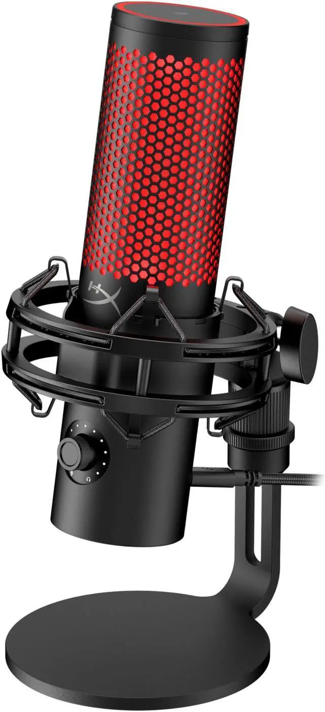 Alt view image 8 of 8 - HyperX QuadCast 2 872V1AA Black Professional Microphone for Musical Instruments - High-Quality Sound Capture