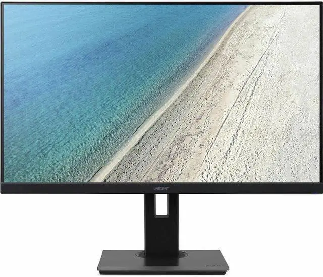 Alt view image 8 of 9 - Acer Vero B247Y TAA 24" Class LCD Monitor - 16:9 - Black - 23.8" Viewable - FreeSync - 250 Nit - 4 ms - Speakers - HDMI - VGA - DisplayPort