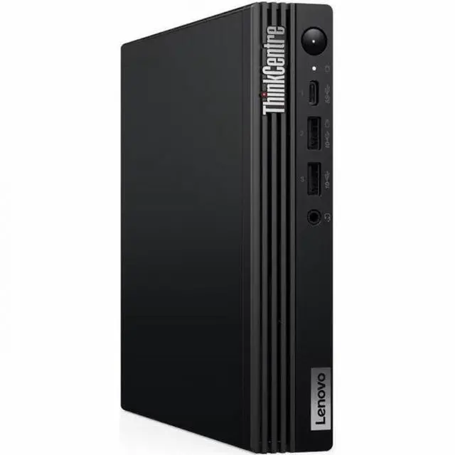 Alt view image 8 of 9 - Lenovo ThinkCentre M70q Gen 5 12TD001UUS Desktop Computer - Intel Core i5 14th Gen i5-14400T - 16 GB - 256 GB SSD - Tiny - Black - Intel Q670 Chip - Windows 11 Pro - Intel UHD Graphics 730 DDR5 SDRAM