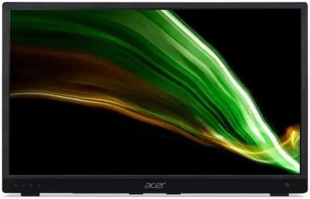 Alt view image 2 of 2 - Acer PM181Q A 18" Class LCD Monitor - 16:9 - Black - 17.3" Viewable - 250 Nit - 7 ms - GTG Refresh Rate - Speakers - Yes
