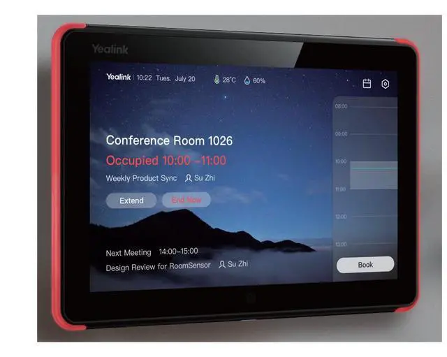 Alt view image 2 of 4 - Yealink YEL-ROOMPANEL