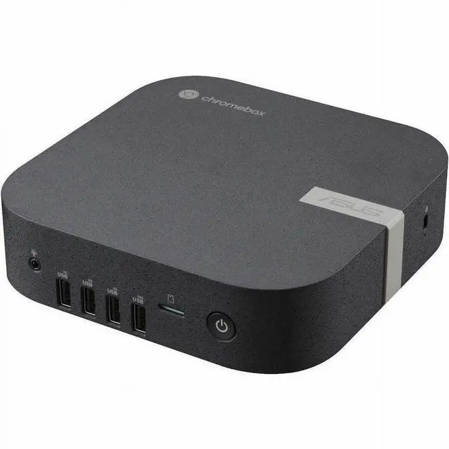 Alt view image 8 of 9 - ASUS Chromebox 5a Mini Desktop PC Intel Celeron 7305 5-Core 4GB 128 GB SSD