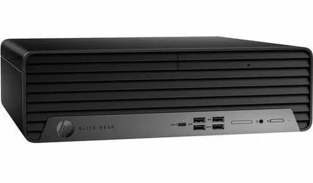 Alt view image 4 of 7 - HP Elite 805 G9 Desktop Computer - AMD Ryzen 7 8700G - 16 GB - 512 GB SSD - Small Form Factor - AMD Pro 665 Chip - Windows 11 Pro - AMD Radeon 780M Graphics DDR5 SDRAM - English Keyboard - 260 W