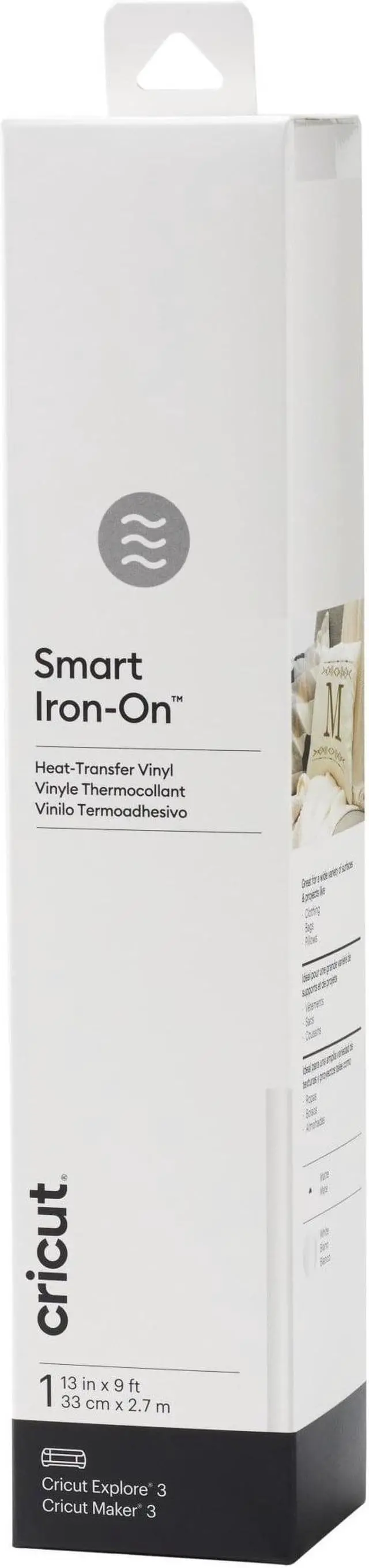 Main image of CRICUT SMART IRON ON WHITE 13 IN X9 FT