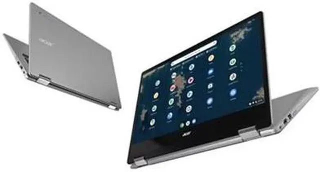 Alt view image 2 of 9 - Acer Chromebook Spin 314 CP314-2HN CP314-2HN-39K7 14" Touchscreen Convertible 2 in 1 Chromebook - WUXGA - Intel Core i3 i3-N305 - 8 GB - 128 GB Flash Memory - English (US) Keyboard - Silver