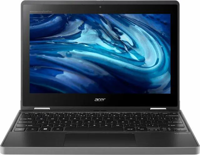 Alt view image 5 of 5 - Acer TravelMate Spin B3 B311RN-33 TMB311RN-33-C62J 11.6" Touchscreen Convertible 2 in 1 Notebook - WXGA - Intel N100 - 8 GB - 128 GB Flash Memory - English Keyboard - Black