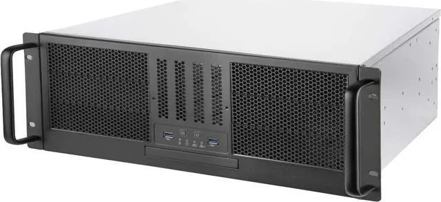 Main image of SilverStone RM41-506 Black SGCC 4U Rackmount Rackmount Server Chassis 6 x 5.25" drive bay External 5.25" Drive Bays