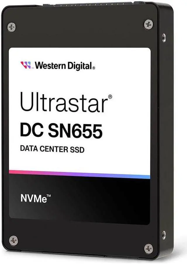 Alt view image 2 of 7 - Western Digital Ultrastar DC SN655 U.3 3.84 TB PCI Express 4.0 TLC 3D NAND NVMe